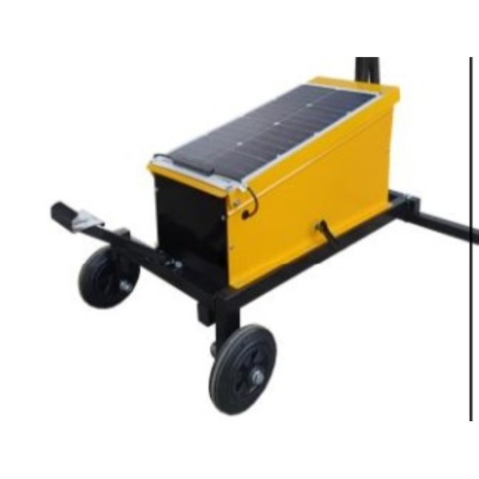 Semafoare lucrari 3 lampi 200mm diametru - alimentare solara 30W Semafoare lucrari 3 lampi 200mm diametru - alimentare solara 30W